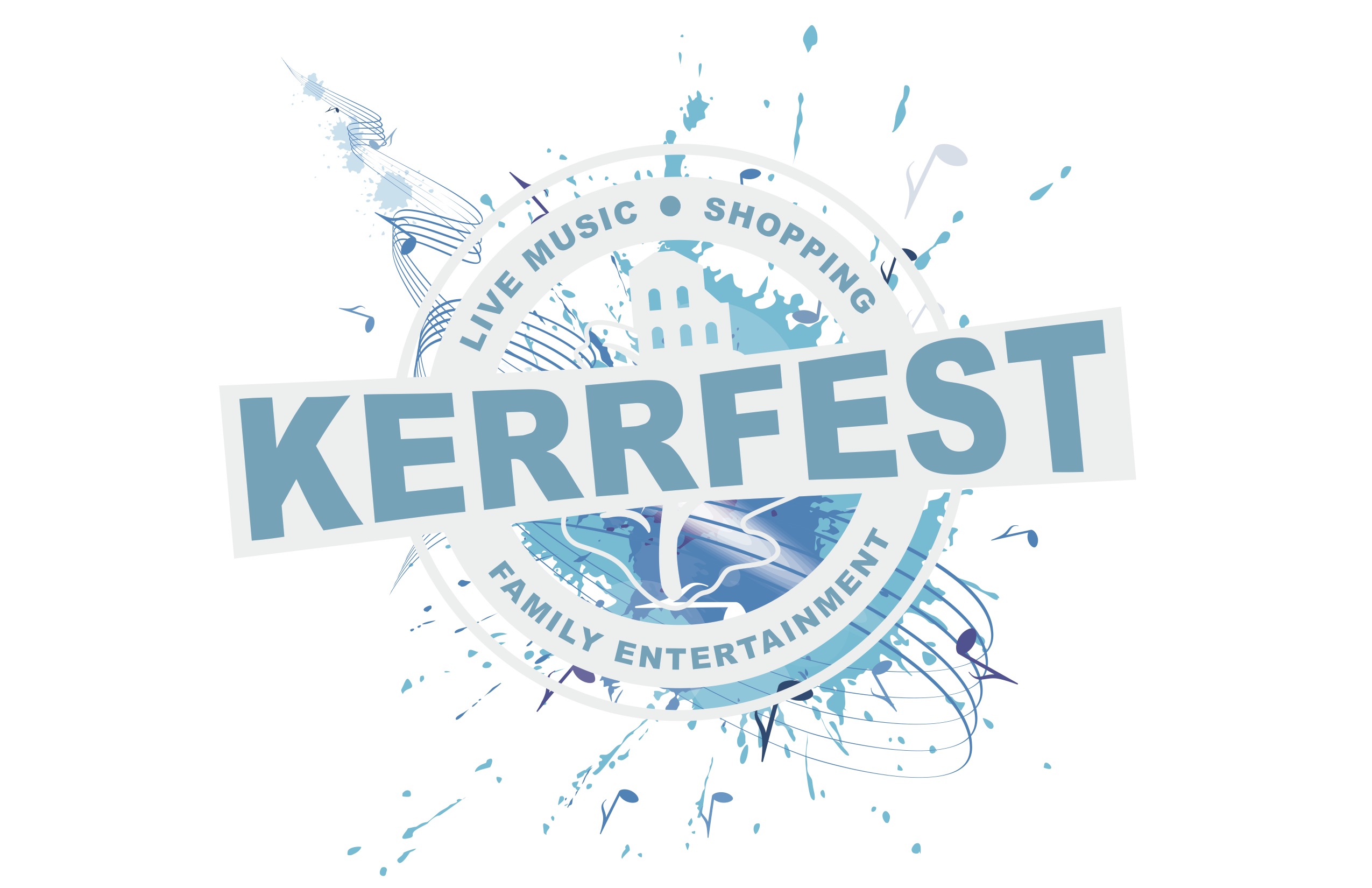 Kid Zone, Skateboard Competition & Electric Train-Kerrfest 2017